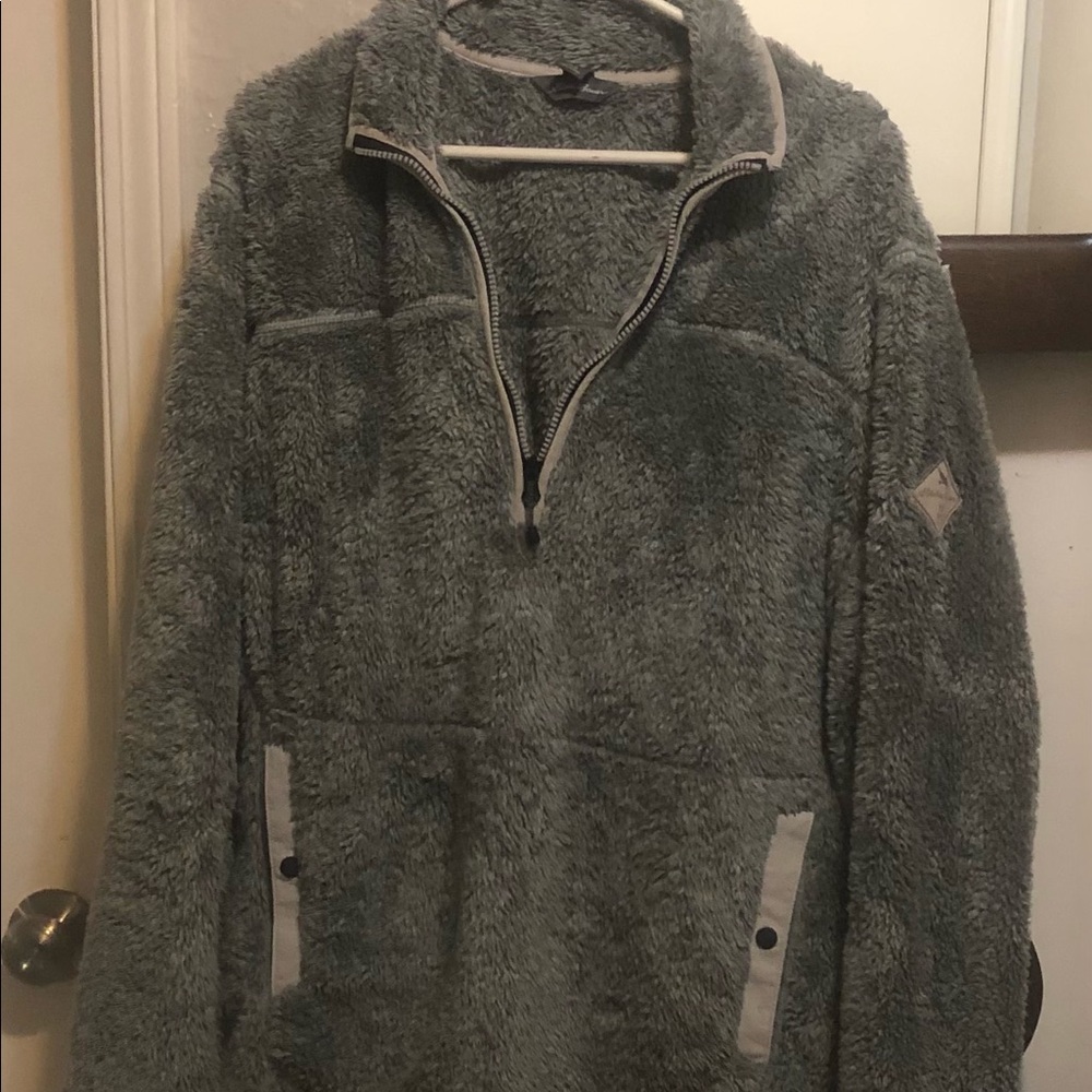 Large warm and fuzzy  light weight sweater